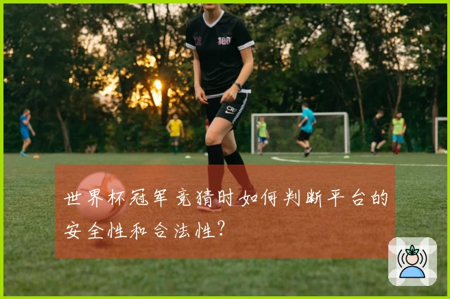 世界杯冠军竞猜时如何判断平台的安全性和合法性？